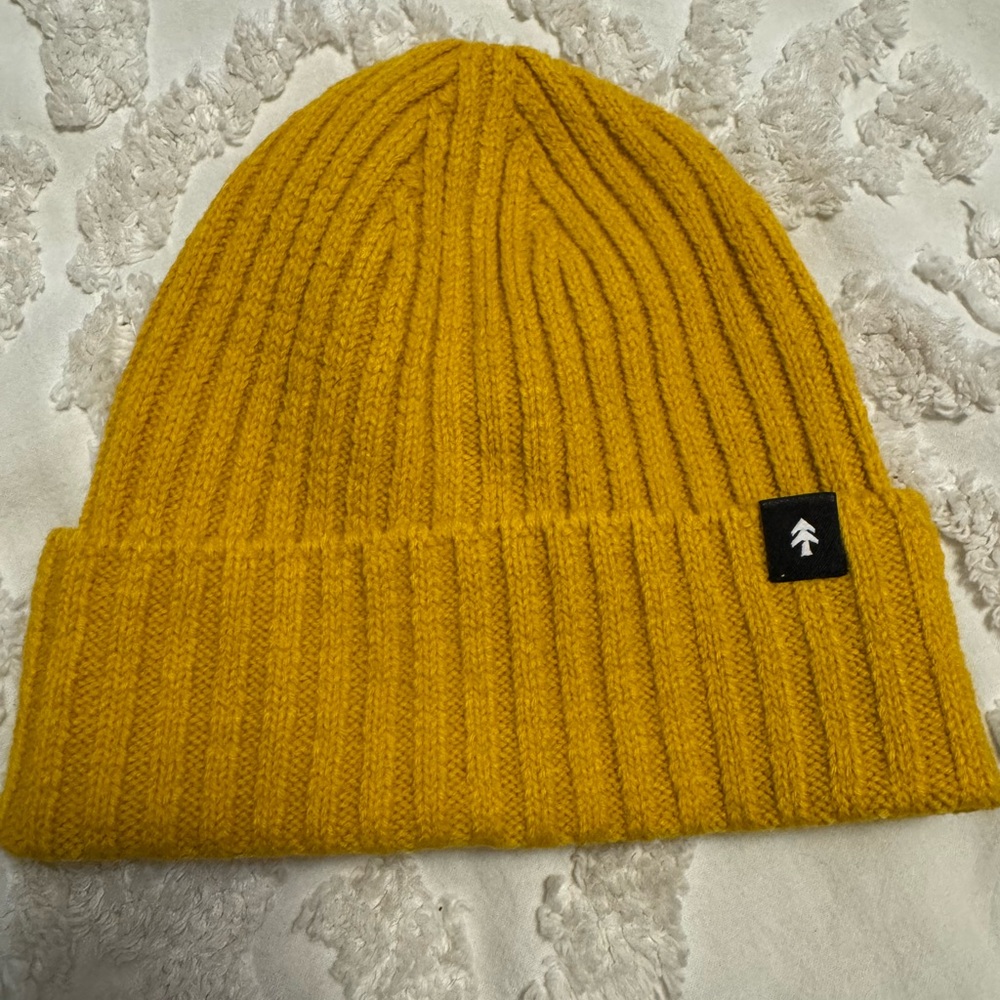 Huckberry Mustard Knit Beanie